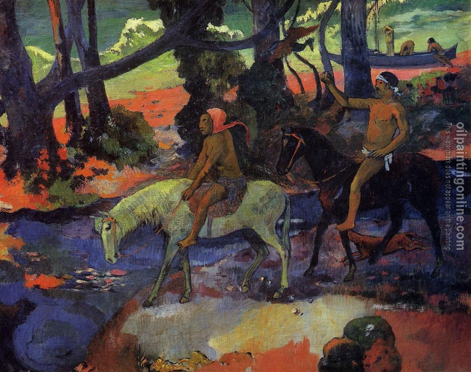 Gauguin, Paul - Flight